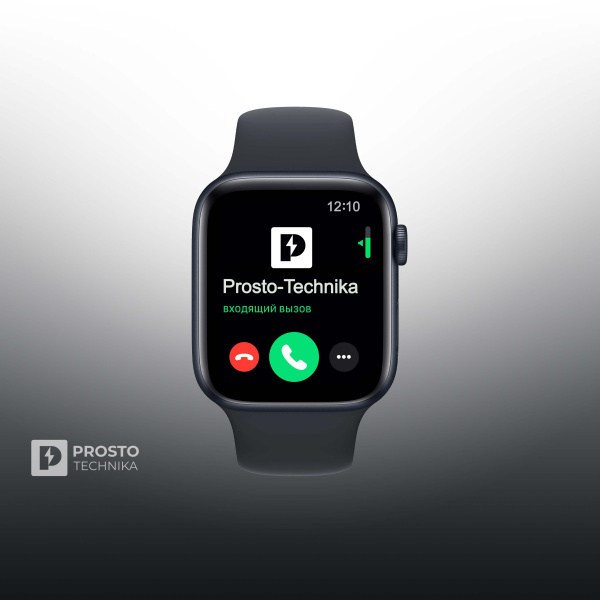 Умные часы Apple Watch Series SE Gen 2 44 мм Aluminium Case, Темная ночь Sport Band M/L